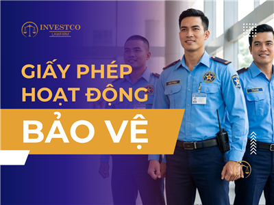 Giấy phép hoạt động bảo vệ
